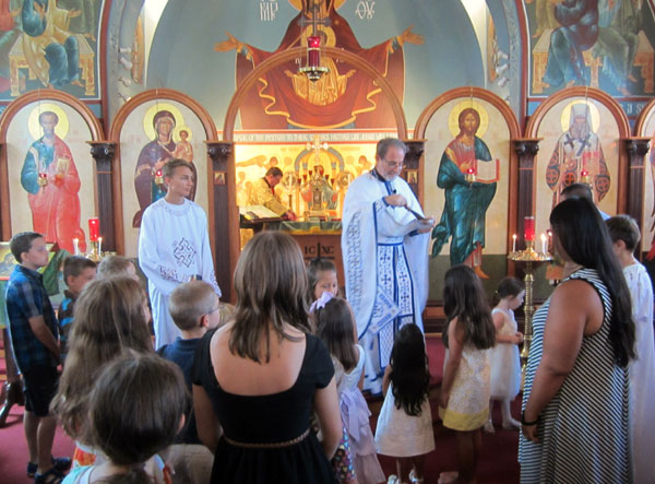 Scene from Blessing For A New School Year