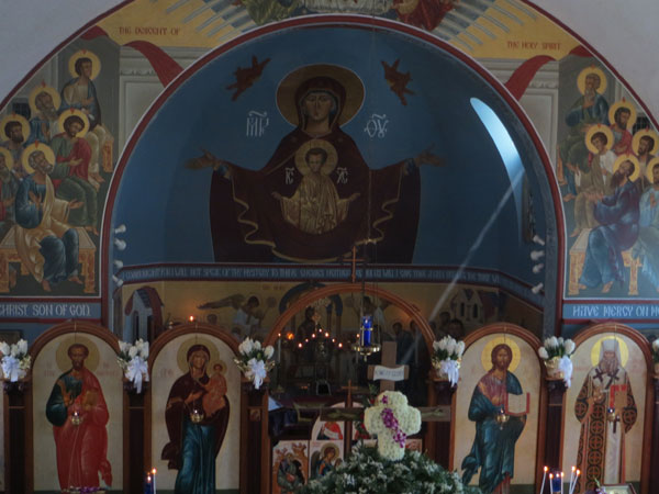 Scene from Holy Week - 
Friday Afternoon Procession With The Burial Shroud.