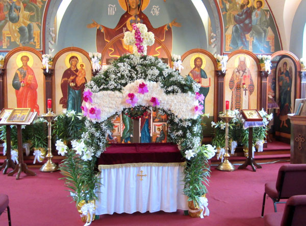 Scene from Holy Week - Friday Afternoon Procession With The Burial Shroud.