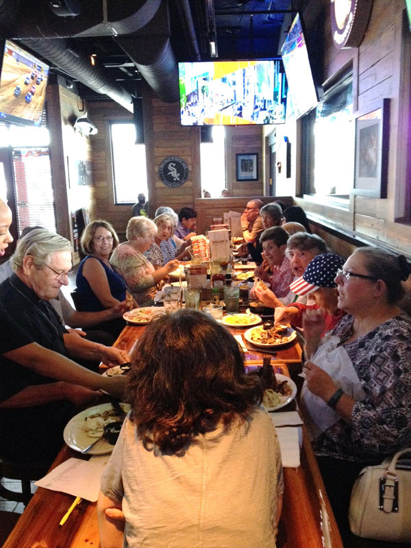 Scene from Food For The Christian Soul Visits Miller's Ale House