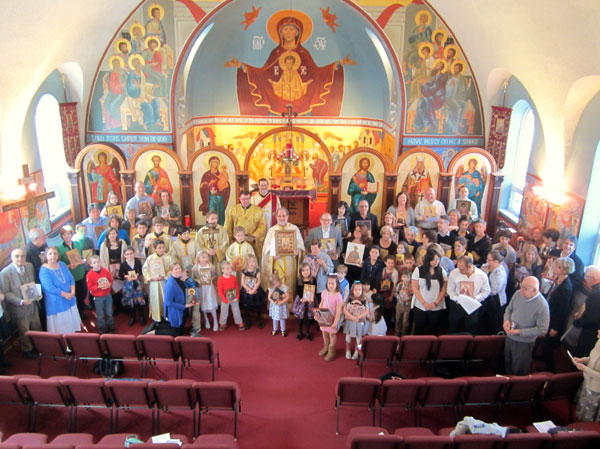 Scene from Sunday Of Orthodoxy.