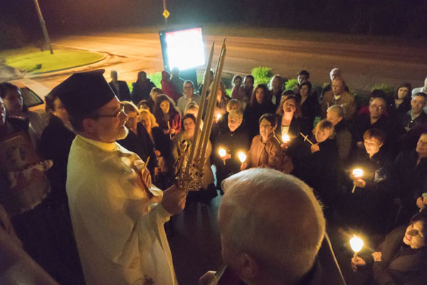 Scene from Holy Week - Pascha.