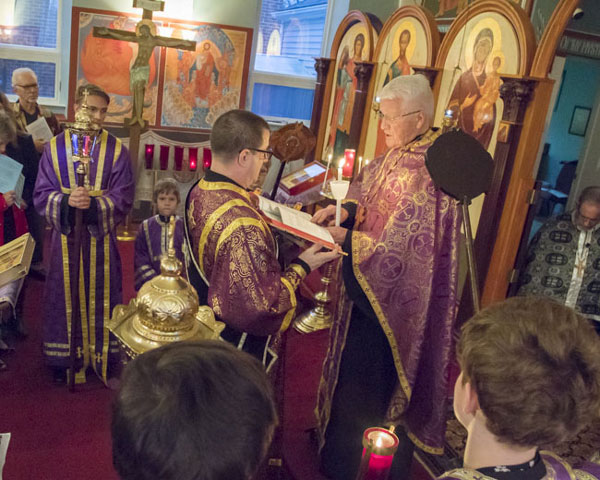 Icon of Christ with the Oil of Holy Unction .