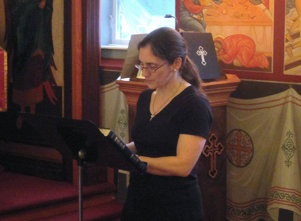 Vigil at the tomb.