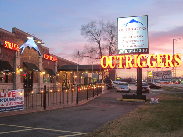 Scene from Food For The Christian Soul Visits Outriggers.
