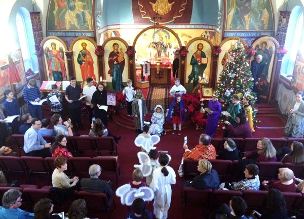 Scene from Christmas Pageant.