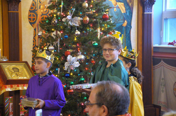 Scene from Christmas Pageant.