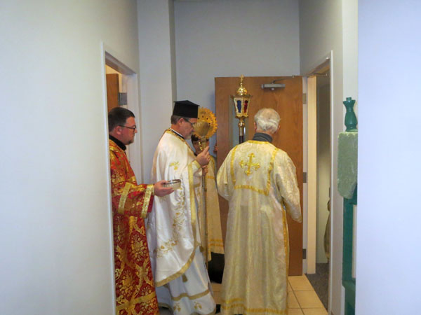 Scene from Divine Liturgy For The Feast Of Epiphany