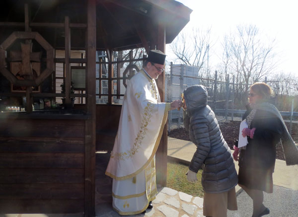 Scene from Divine Liturgy For The Feast Of Epiphany