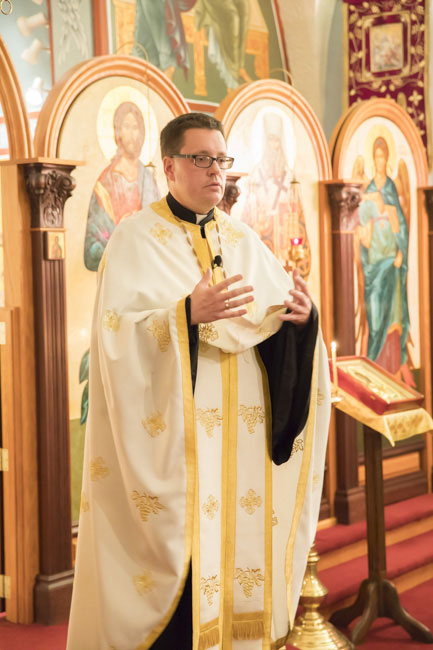 Scene from St. Luke Parish Celebrates Feast Day.