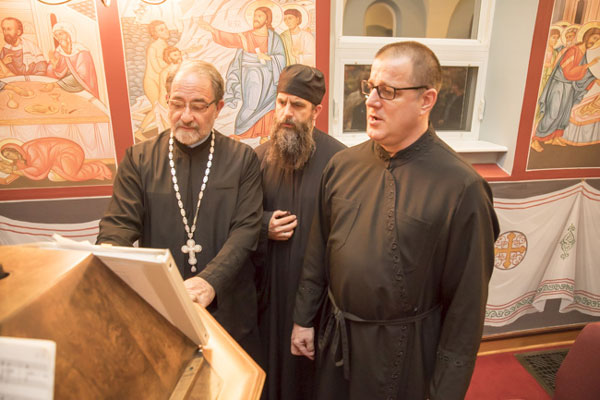 Scene from St. Luke Parish Celebrates Feast Day.