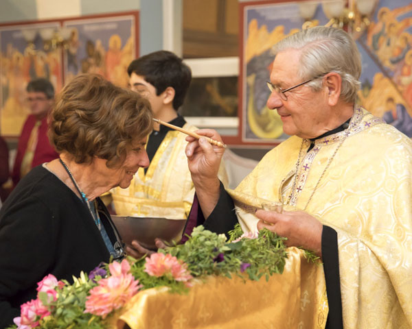 Scene from St. Luke Parish Celebrates Feast Day.