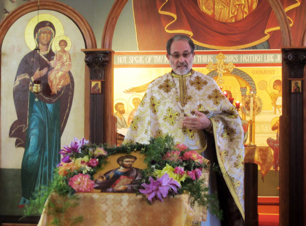 Scene from St. Luke Parish Celebrates Feast Day.