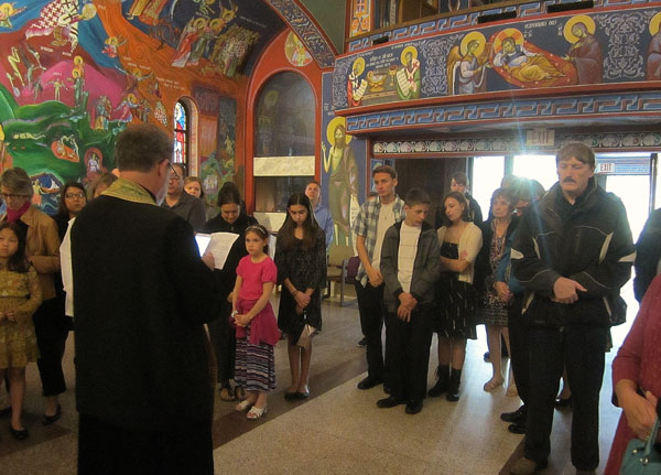 Scene from Monastery Visitation.