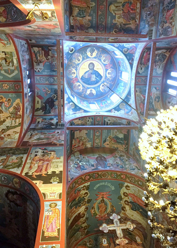 Scene from Monastery Visitation.