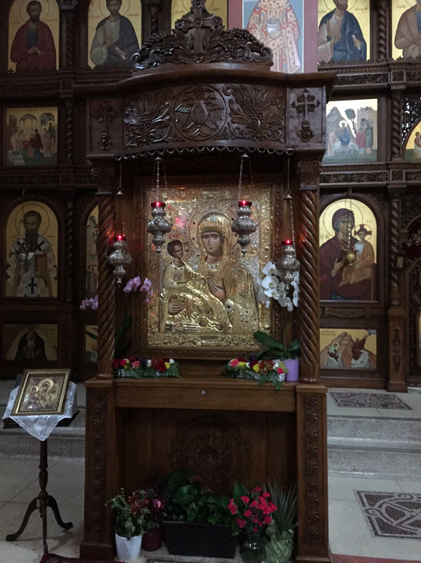 Scene from Monastery Visitation.