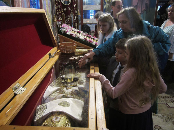 Scene from Monastery Visitation.