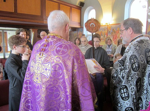 Scene from Holy Week - Friday Afternoon Procession With The Burial Shroud.