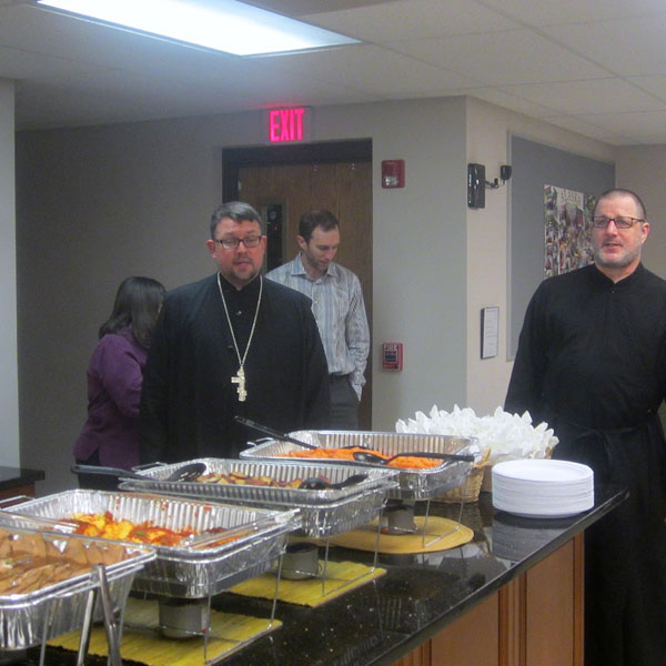 Scene from Ordination Of Father John Segvich.