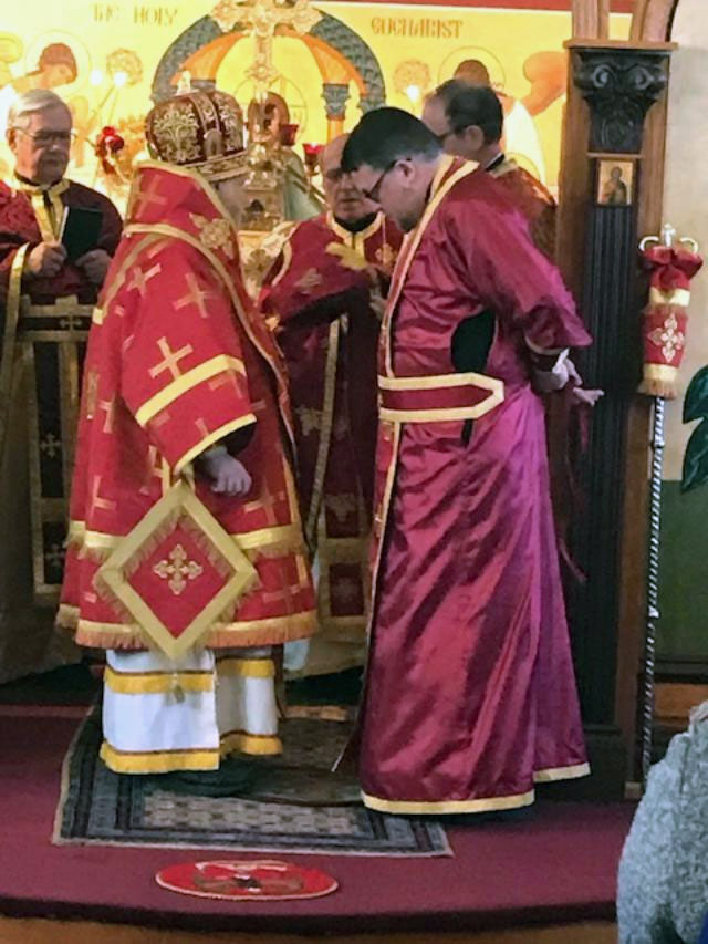 Scene from Ordination Of Father John Segvich.