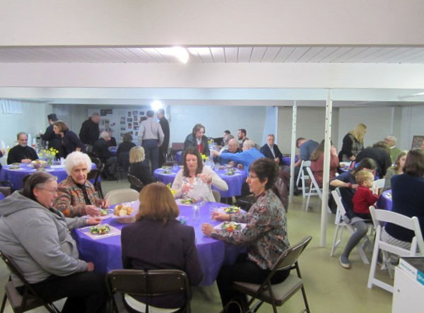 Scene from St. Lukes Hosts Mission Deanery Vespers