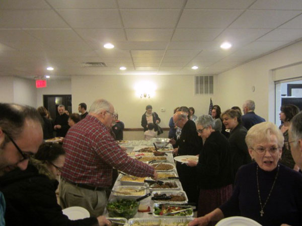 Scene from Presanctified Liturgy At St. Mary Orthodox Church - Palos Heights.