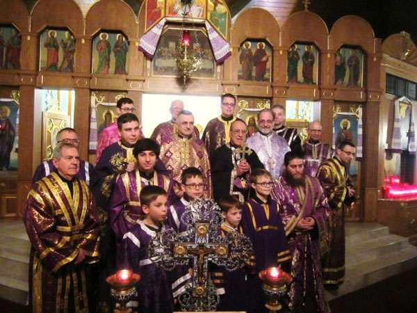 Scene from Presanctified Liturgy At Sts. Peter And Paul Orthodox Church - Palos Park