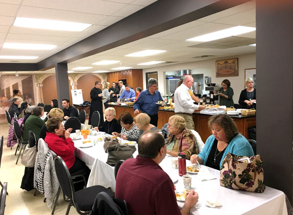 Scene from St.
Luke Feast Day Celebrated.