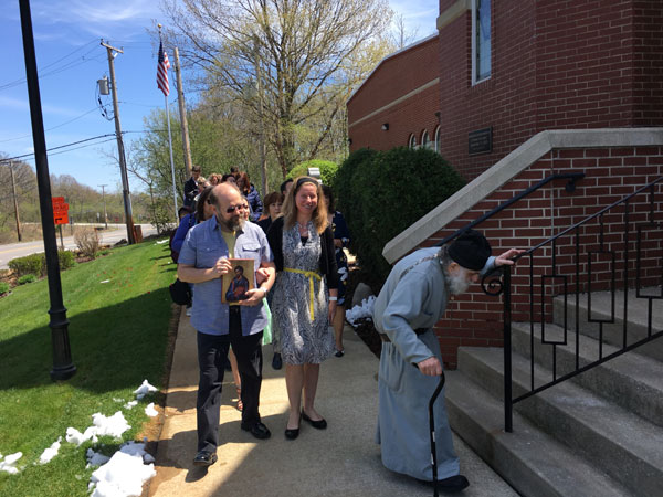 Scene from Agape Vespers And Egg Hunt.