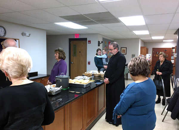 Scene from Bishop 
Paul, Ordination, And Sunday Of The Cross.