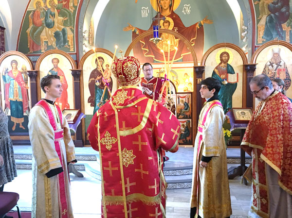 Scene from Bishop
Paul, Ordination, And Sunday Of The Cross.