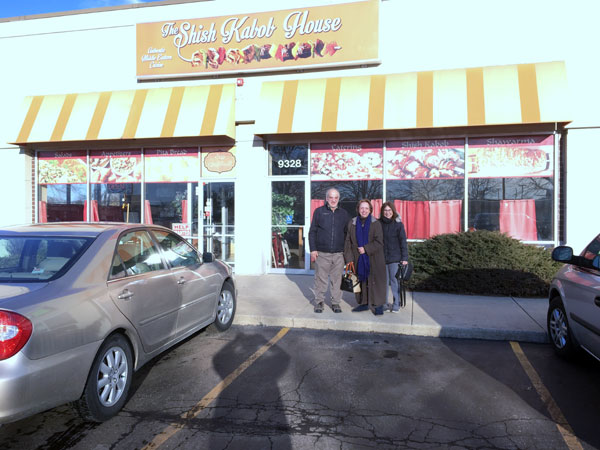 Scene from Food For The Soul Visits The Shish Kabob House.