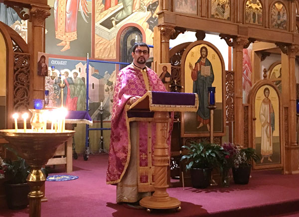 Scene from
Joint Presantified Liturgy Help At Sts. Peter and Paul in Burr Ridge.