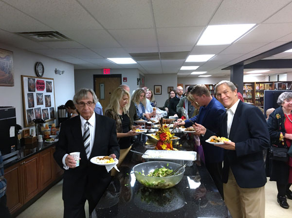 Scene from St. Luke
Parish Celebrates Feast Day